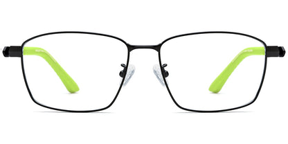Titanium Rectangle Frame F8332