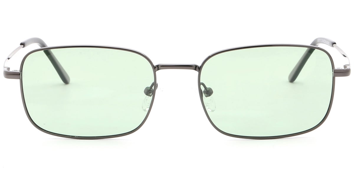 Acetate Metal Rectangle Sunglasses SG9359
