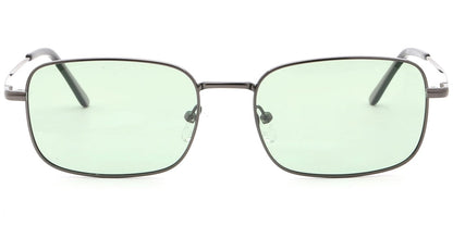 Acetate Metal Rectangle Sunglasses SG9359