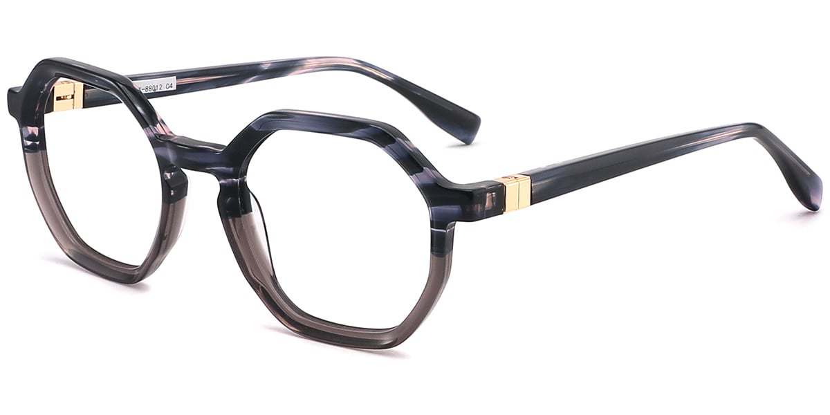 Acetate Square Frame F9377