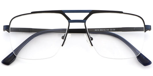 Acetate Metal Aviator Frame F8734
