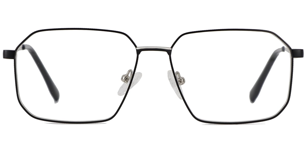 Acetate Metal Square Frame F8862