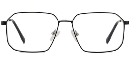 Acetate Metal Square Frame F8862