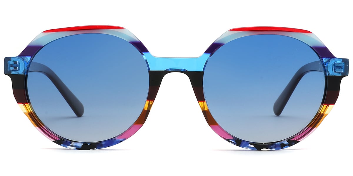 Acetate Round Sunglasses SG9294