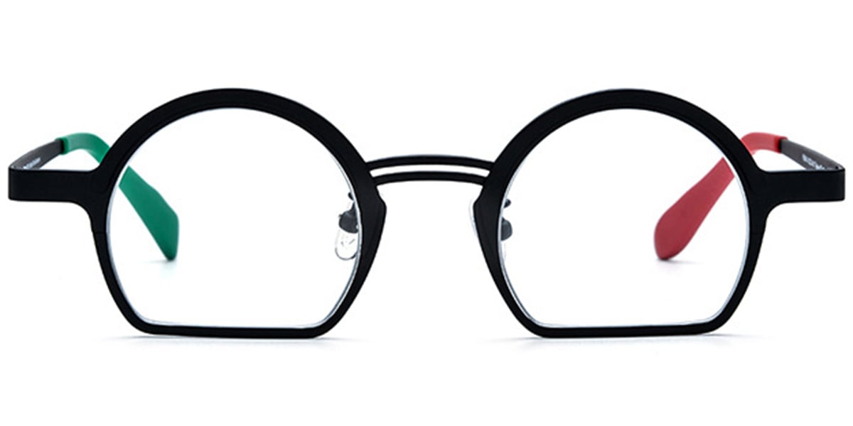 Titanium Geometric Frame F7021