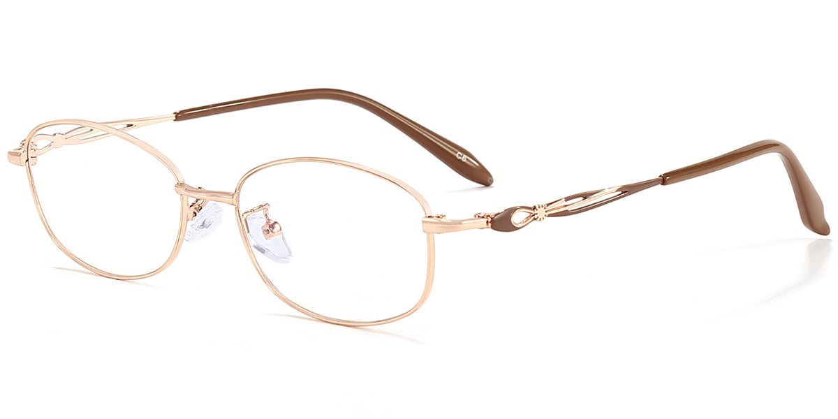 Oval Eyeglasses F9208