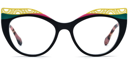 Acetate Cat Eye Frame F6896