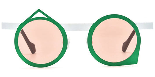 Titanium Geometric Sunglasses SG6721