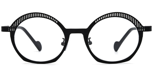 Titanium Round Frame F8814