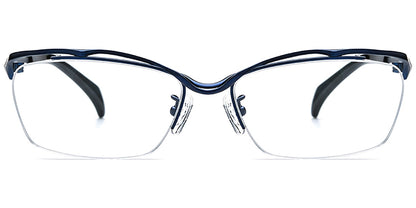 Titanium Cat Eye Frame F7302