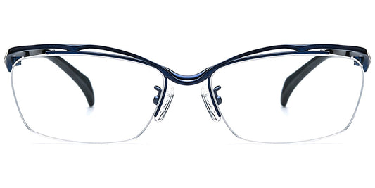 Titanium Cat Eye Frame F7302