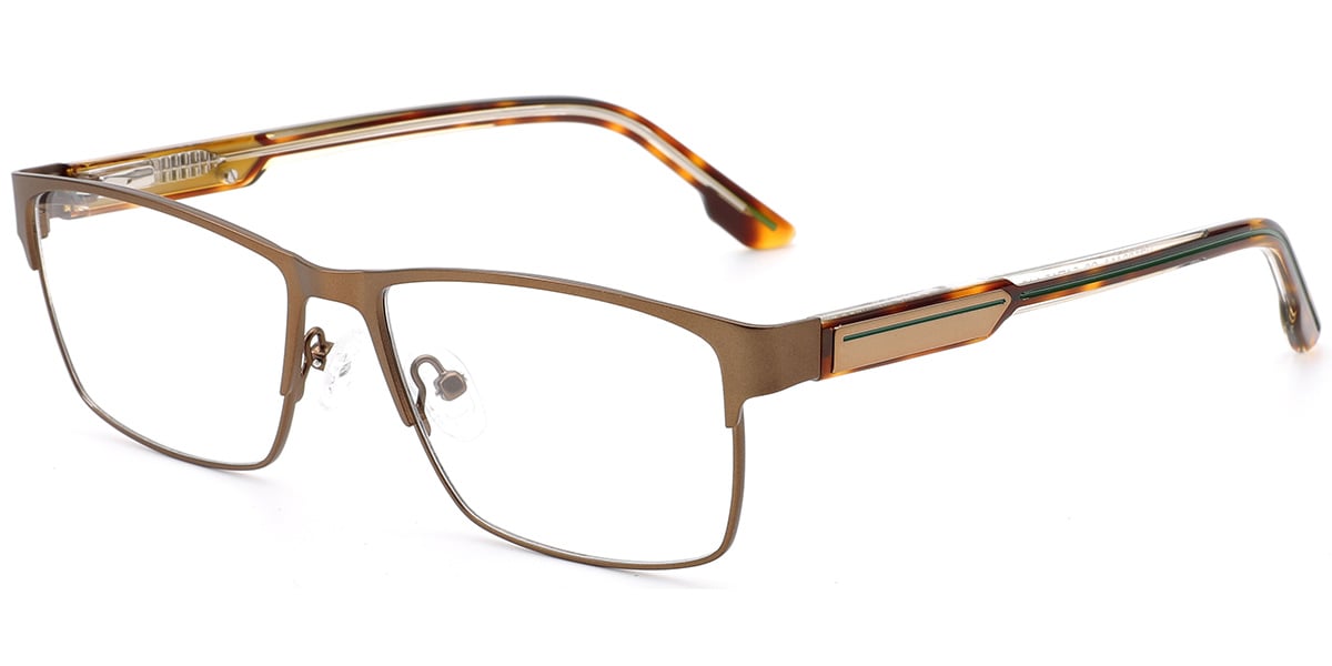 Acetate Metal Rectangle Frame F9737
