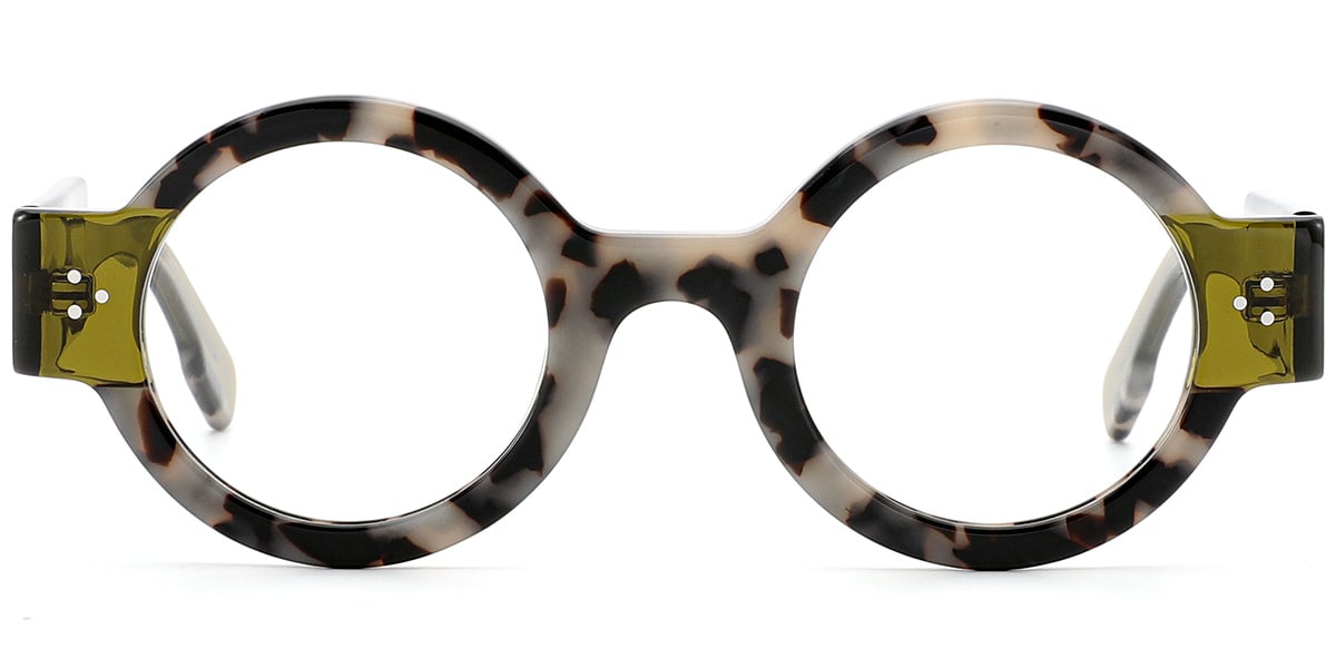 Acetate Round Frame F10182