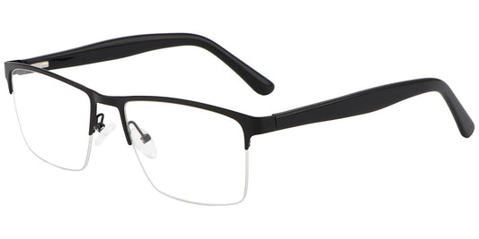 Acetate Metal Rectangle Frame F8560