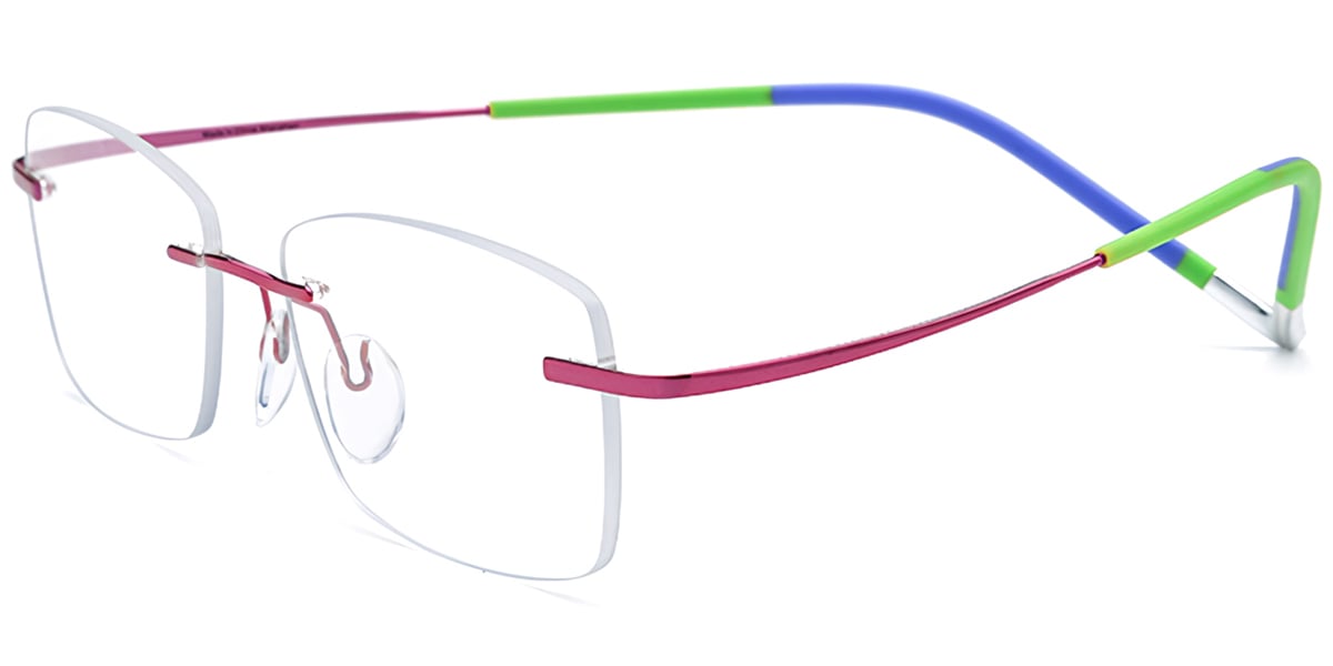 Titanium Rectangle Frame F7722