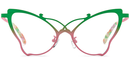Titanium Cat Eye Frame F7299