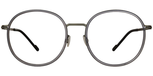 Acetate Metal Square Frame F5887