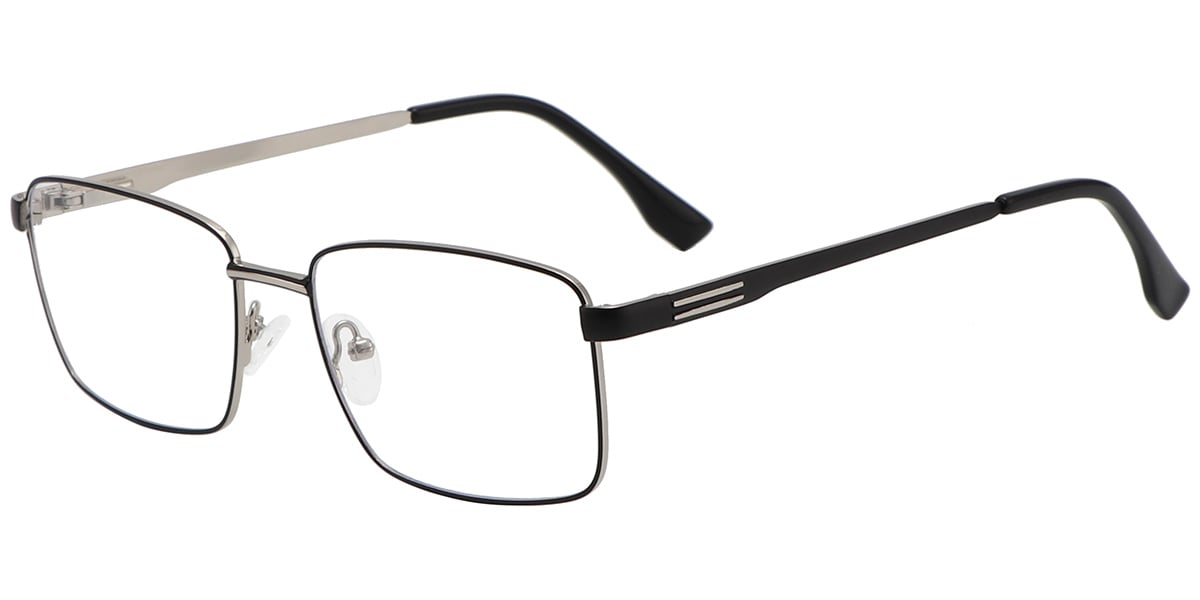 Acetate Metal Rectangle Frame F8736