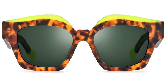 Acetate Geometric Sunglasses SG5817
