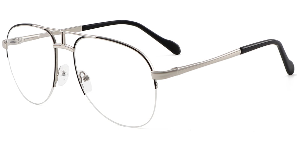 Acetate Metal Aviator Frame F8731