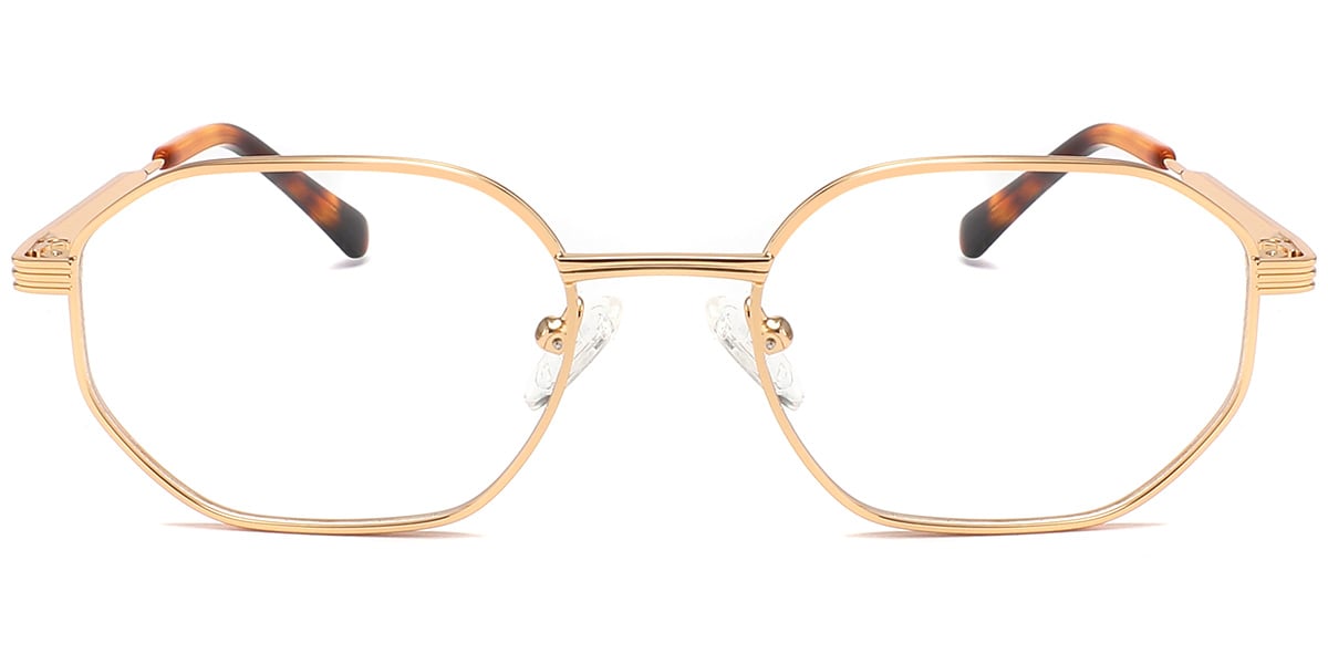 Acetate Metal Square Frame F10385