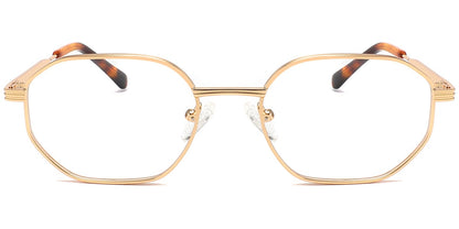 Acetate Metal Square Frame F10385