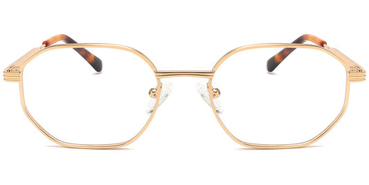 Acetate Metal Square Frame F10385