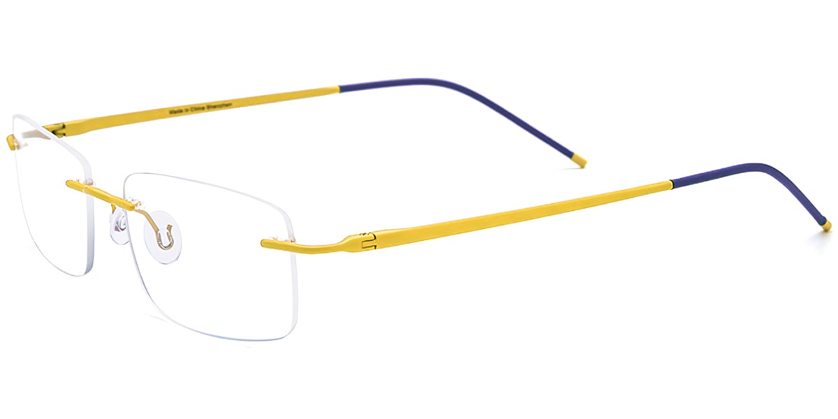 Titanium Rectangle Frame F7319