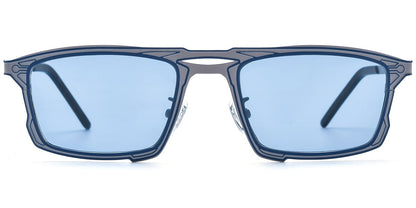 Titanium Rectangle Sunglasses SG8339