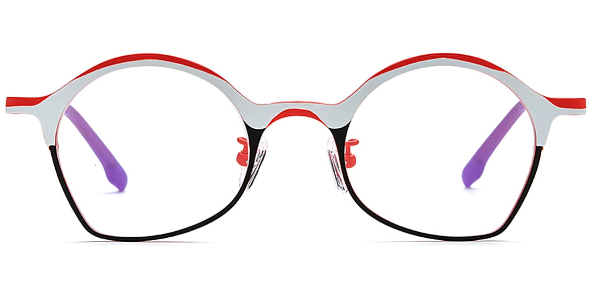Titanium Geometric Frame F7298