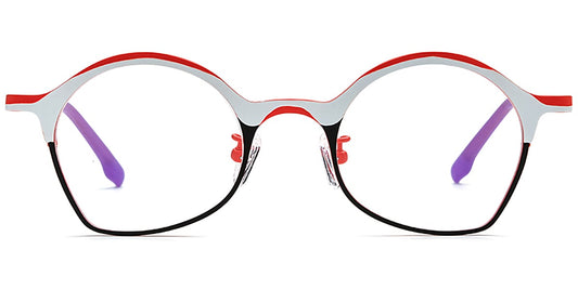 Titanium Geometric Frame F7298