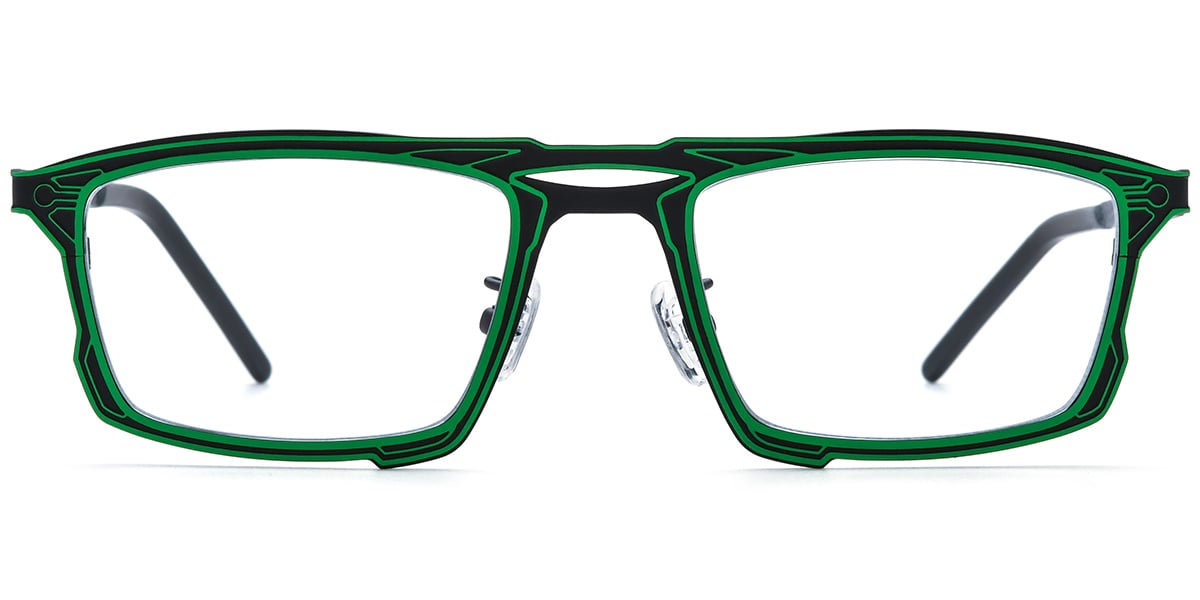 Titanium Rectangle Frame F8338