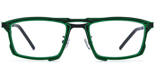 Titanium Rectangle Frame F8338