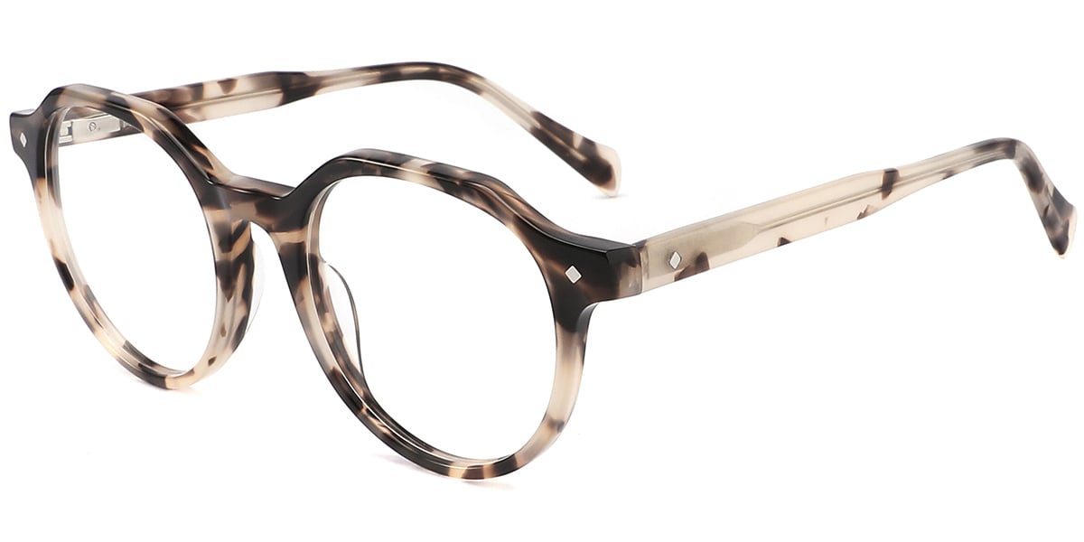 Acetate Round Frame F10217