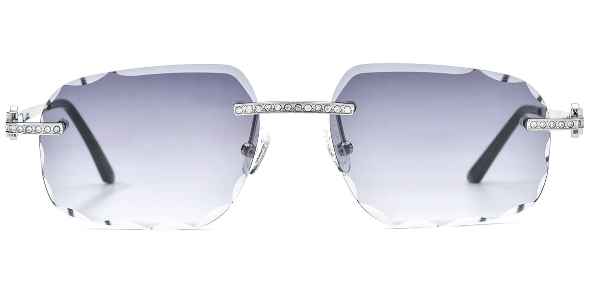 Metal Geometric Sunglasses SG8820
