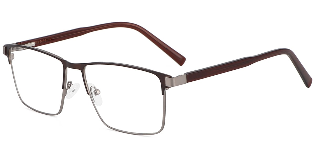 Acetate Metal Rectangle Frame F8570