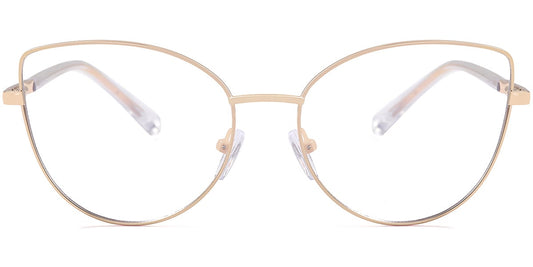 Metal Cat Eye Frame F7215