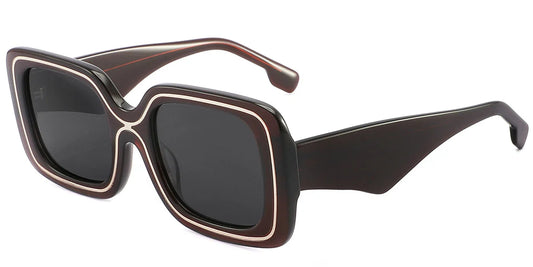 Women's Acetate Square Sunglasses SG4312