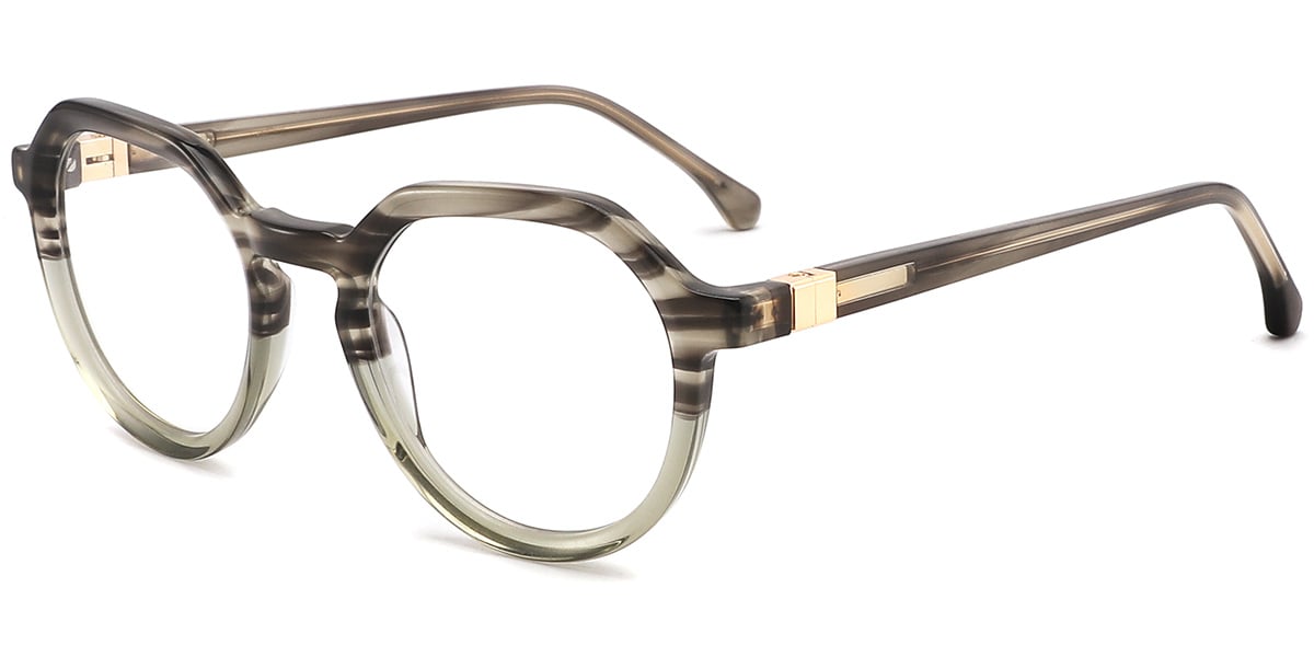 Acetate Round Frame F9375