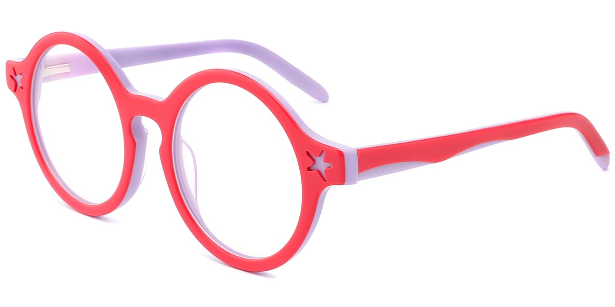 Kids Round Eyeglasses F9642