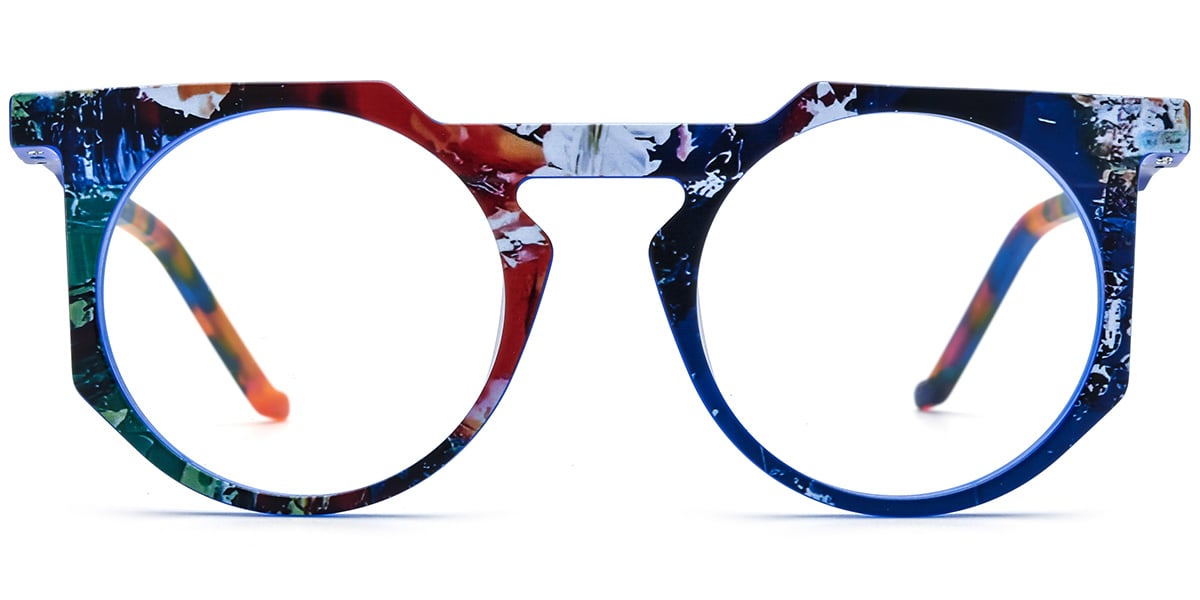 Acetate Geometric Frame F8081