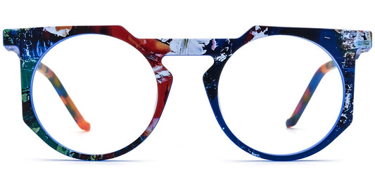 Acetate Geometric Frame F8081
