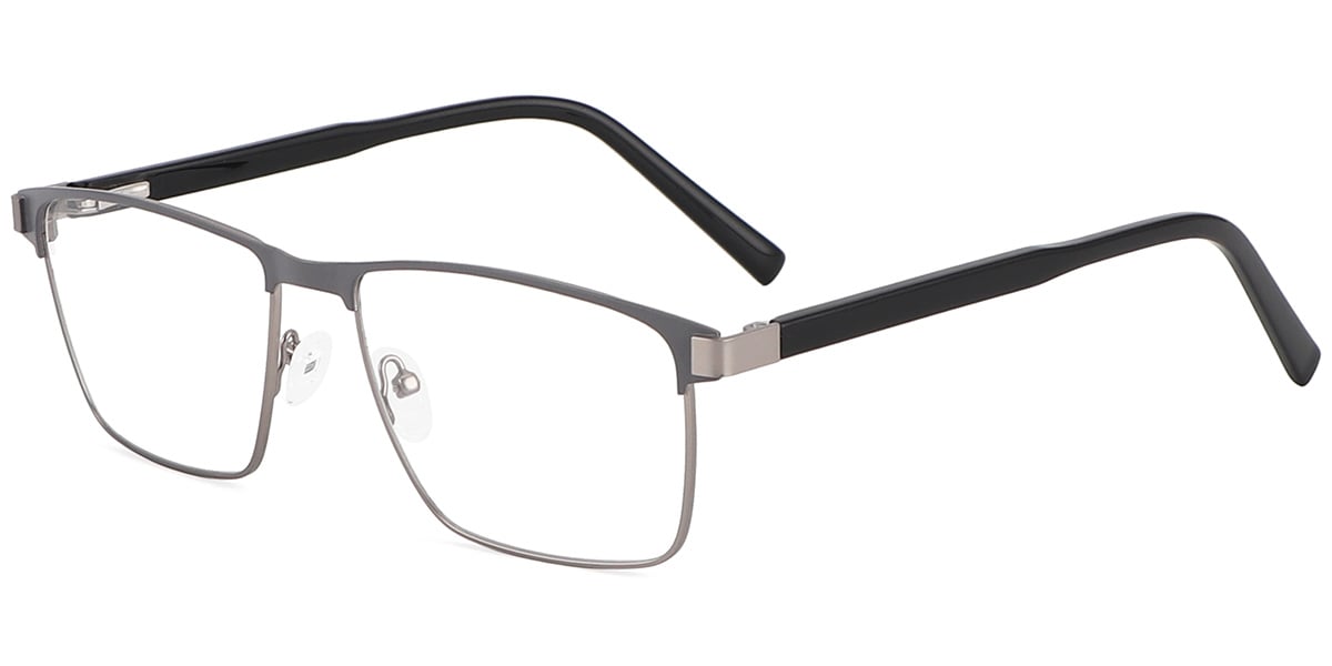 Acetate Metal Rectangle Frame F8571