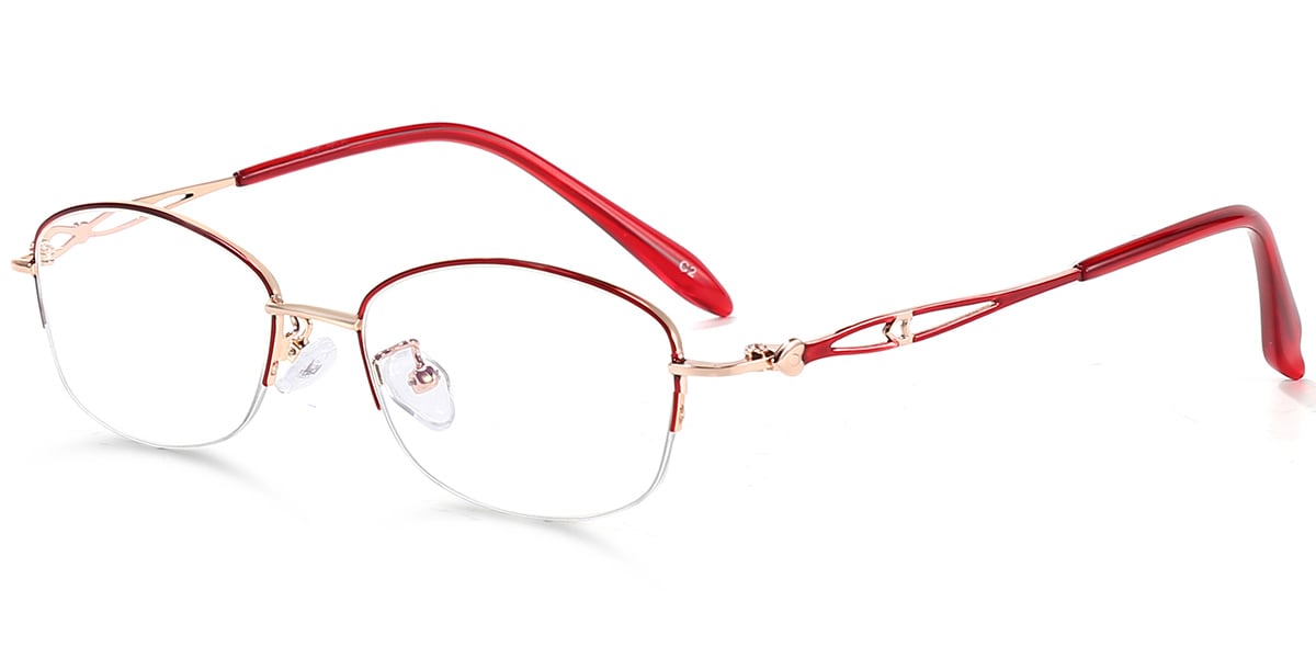 Oval Eyeglasses F9206