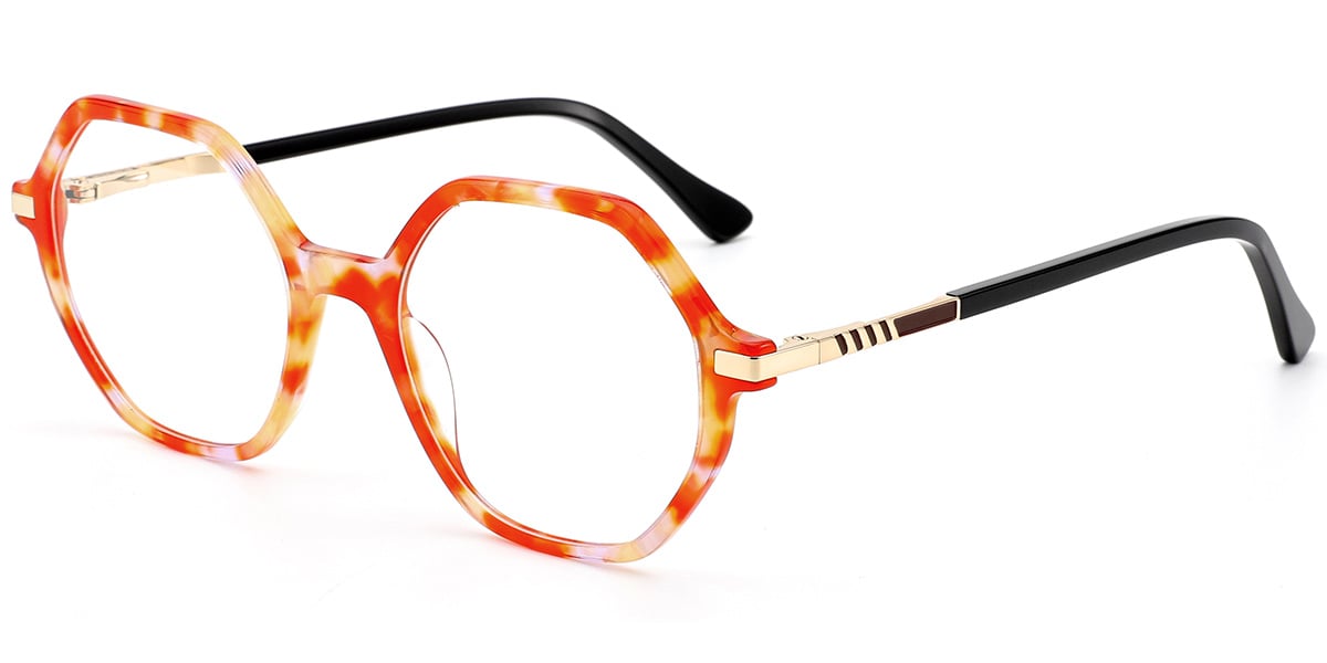 Acetate Geometric Frame F10453