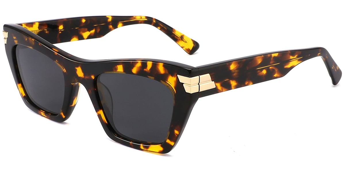 Acetate Rectangle Sunglasses SG10013