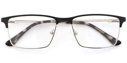 Acetate Metal Rectangle Frame F8540