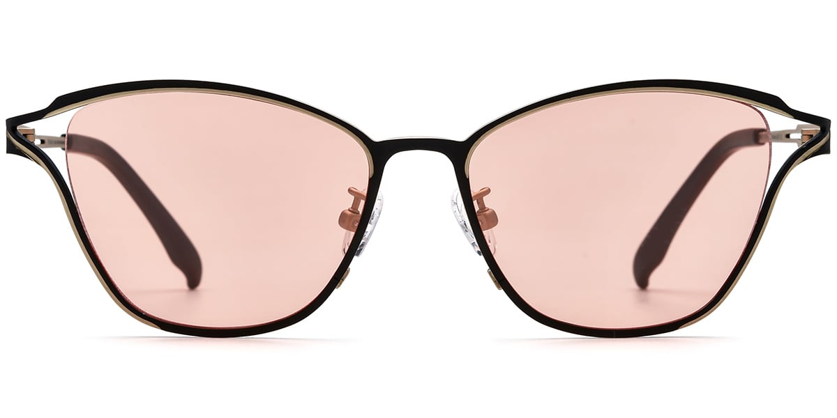 Titanium Cat Eye Sunglasses SG8126