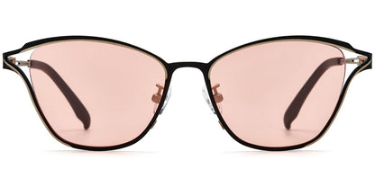 Titanium Cat Eye Sunglasses SG8126