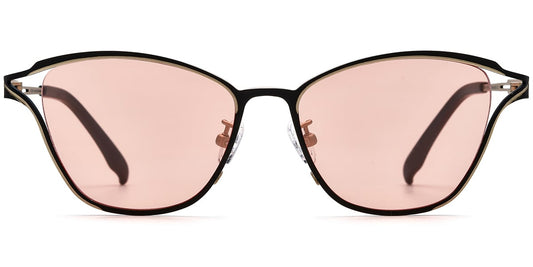 Titanium Cat Eye Sunglasses SG8126